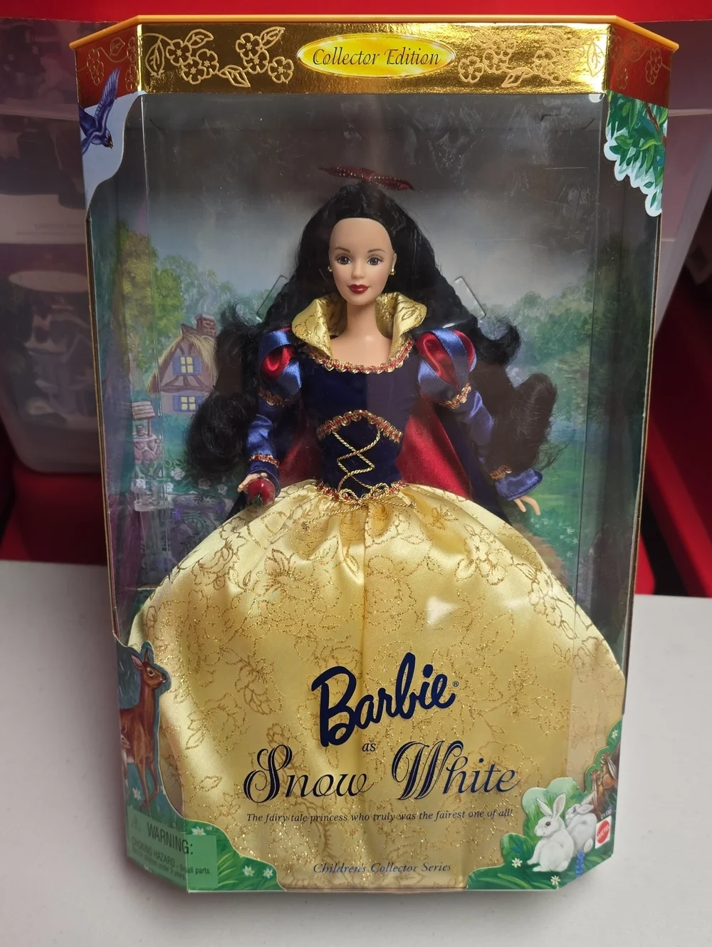 Barbie Snow White Collector Doll - Navy, Red & Gold - Picture 1 of 6